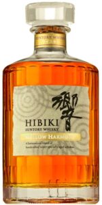 Hibiki Mellow Harmony bottle with soft ivory label and minimalist design, 700ml, 43% ABV