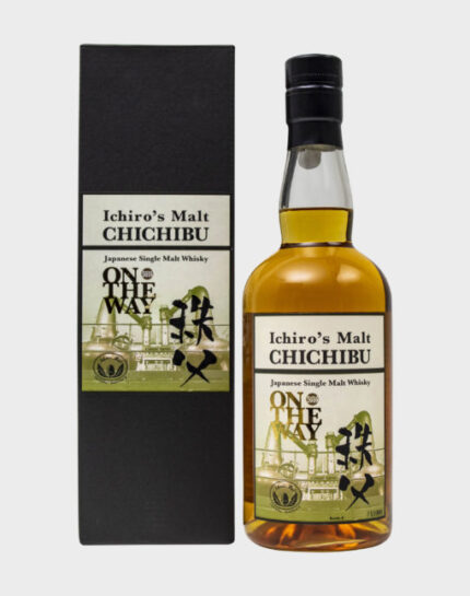 Ichiro’s Malt Chichibu On The Way 2019 single malt whisky bottle with white label and red batch stamp, 700ml, 61.5% ABV