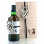 Hakushu 25 Year Old bottle in its original distillery-exclusive gift box