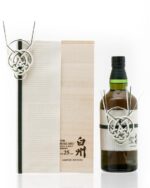 Hakushu 25 Year Old bottle in its original distillery-exclusive gift box