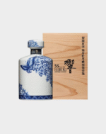 Hibiki 35 Arita Kutani 2017 decanter with hand-painted cobalt blue (Arita) and red-gold (Kutani) ceramic design, 700ml, 43% ABV