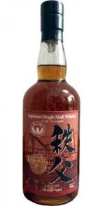 Ichiro’s Malt Chichibu Port Pipe 2012 bottle with deep red label accents, 700ml, 62.3% ABV