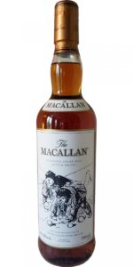 The Macallan Folio 3 bottle with black label and enhanced gold Macallan logo, 700ml, 40% ABV