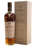 Macallan Fine Cacao in its eco-friendly gift box made from recycled paper and natural dyes