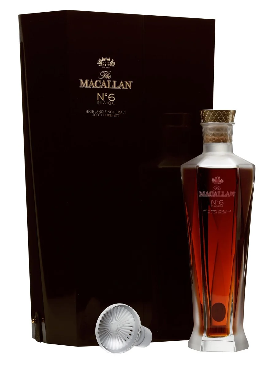 macallan no 6 Macallan No 6 in its original black gift box with gold detailing