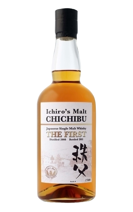 Ichiro’s Malt Chichibu 2008 – The First single malt whisky bottle with simple white label, 700ml, 63.5% ABV