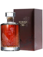 Hibiki 30 Year Old Limited Edition bottle with 24-faceted glass and deep gold label, 700ml, 43% ABV