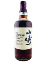 Yamazaki Sherry Cask 2009 Inaugural Release bottle with red label, 700ml, 48% ABV